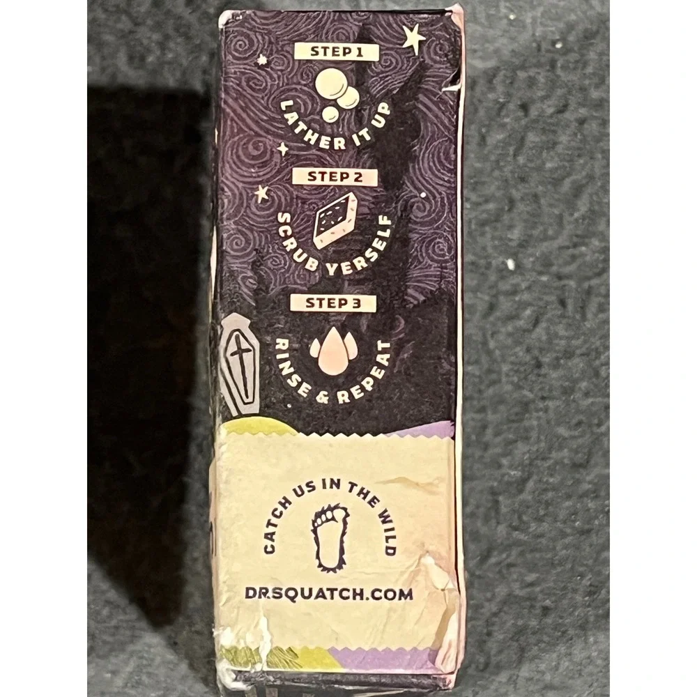 Dr Squatch Skellington's Suds Soap 2 Pack Nightmare Before Christmas Limited Ed‎